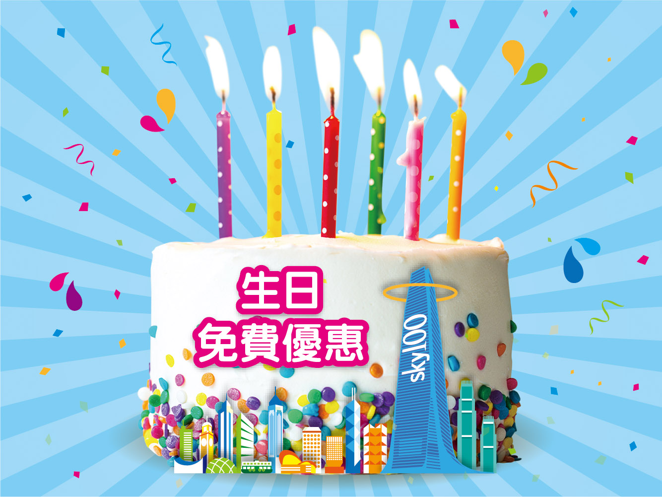 Sky100生日優惠