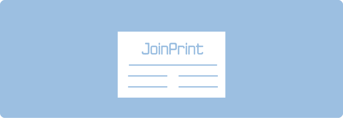Use JoinPrint Templates