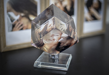 Corporate Gifts - Photo Crystal Cube